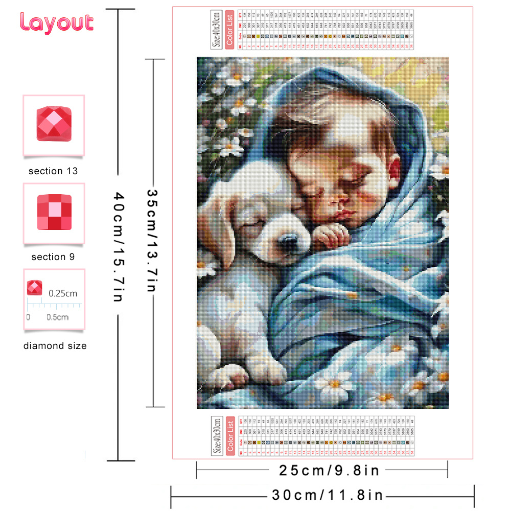 Huacan Diy Diamond Painting Po - مراجعة Resin Art Baby وسعره