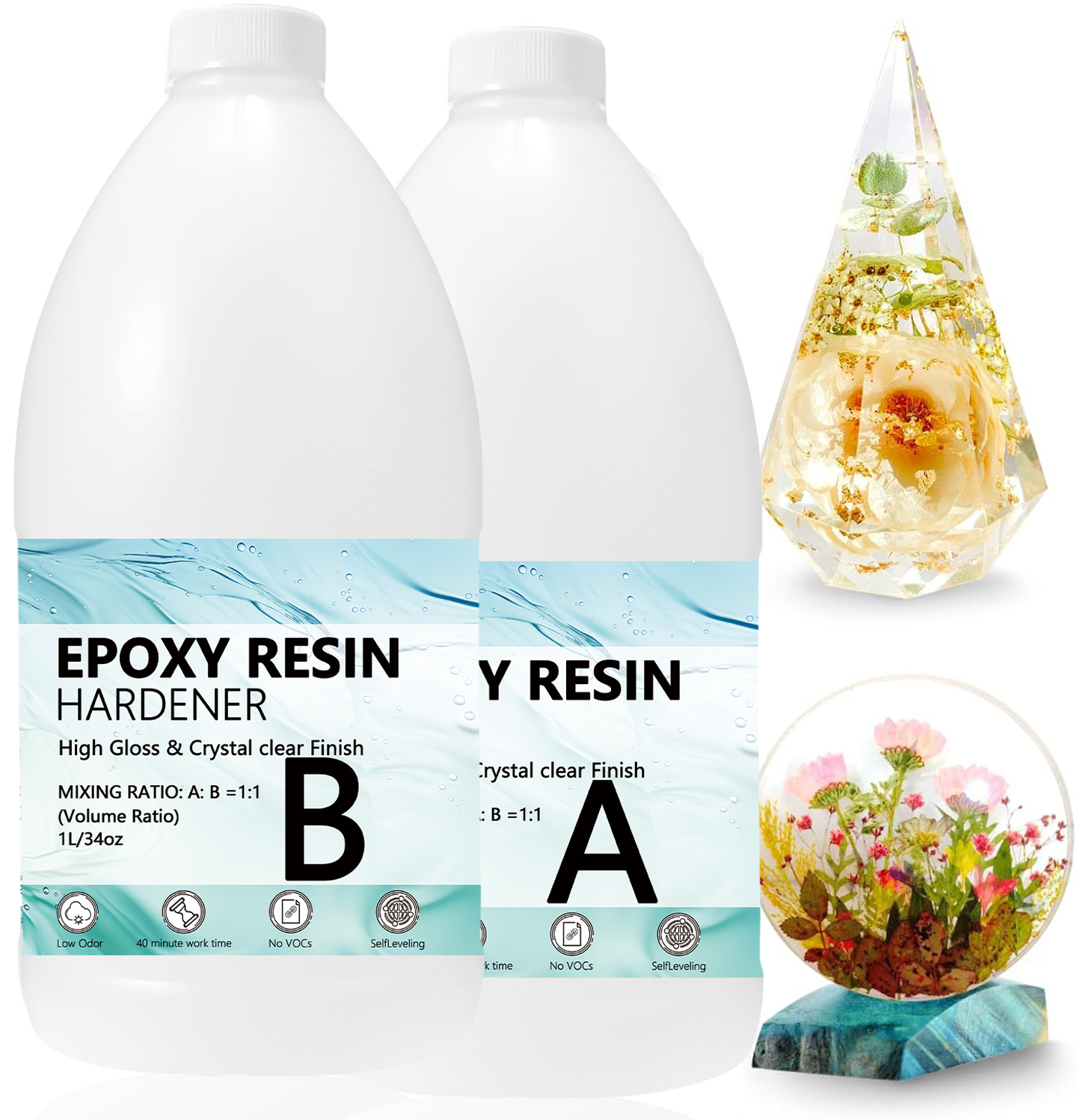 Epoxy Resin Kits Set, Art Kit  - مراجعة Resin Art Kits For Adults وسعره