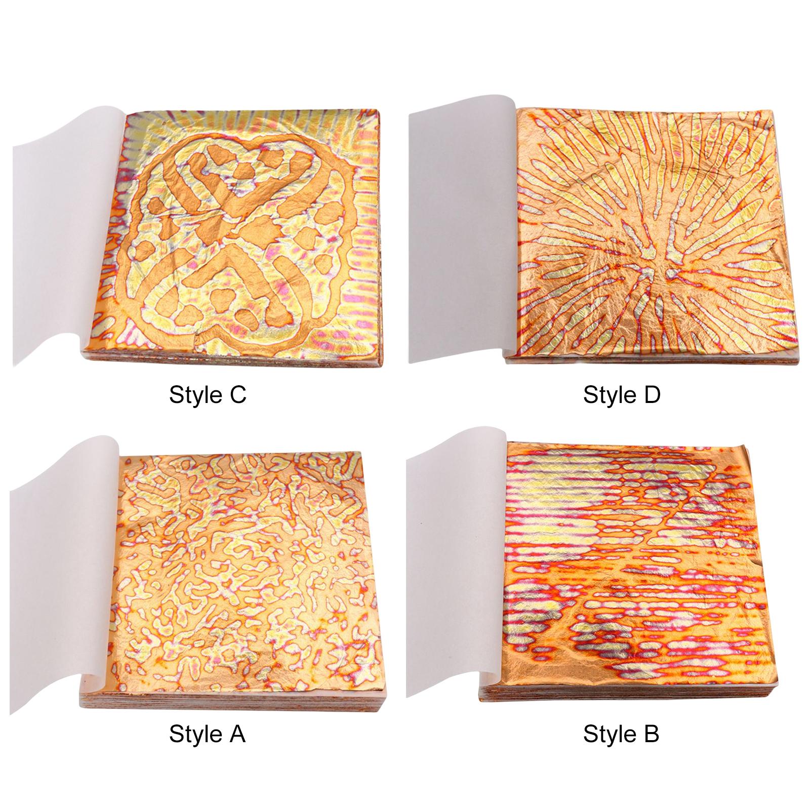 Imitation Gold Leaf Sheets Pat - مراجعة Gold Leaf Foil وسعره