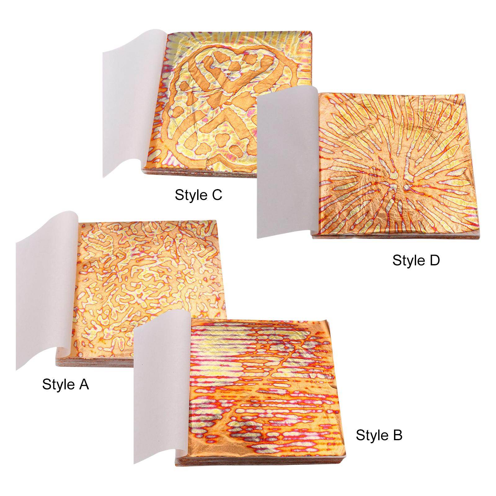 Imitation Gold Leaf Sheets Pat - مراجعة Gold Leaf Foil وسعره