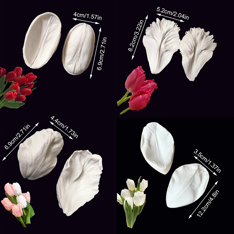 HOT! 2Pcs Tulip Petal Silicone - مراجعة Resin Art Heat Gun وسعره