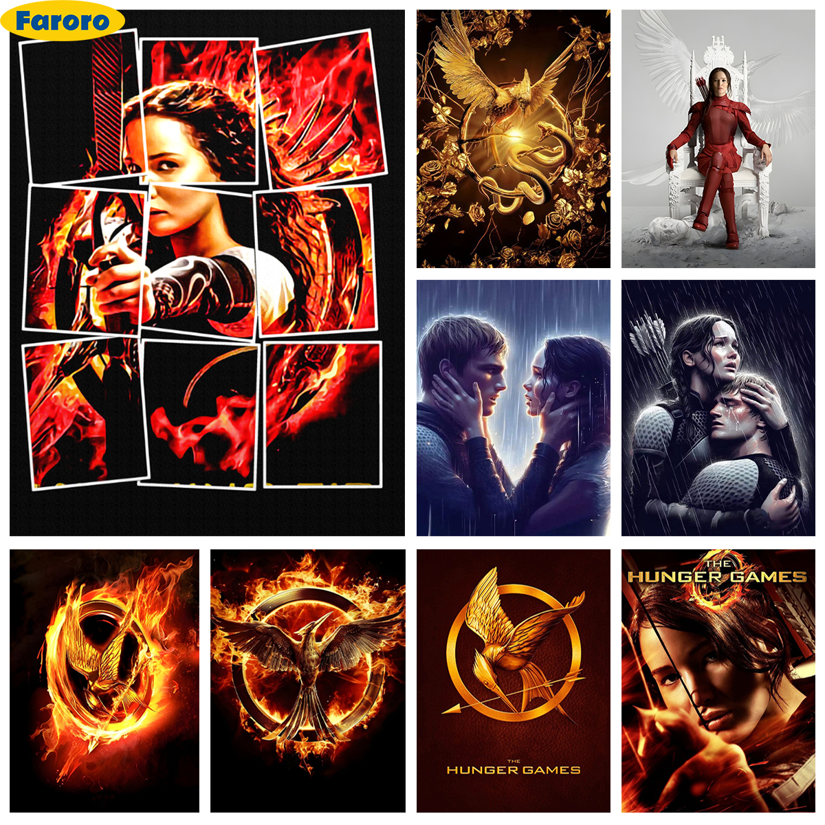 Hunger Games Diamond Painting  - مراجعة Resin Art Kits For Adults وسعره