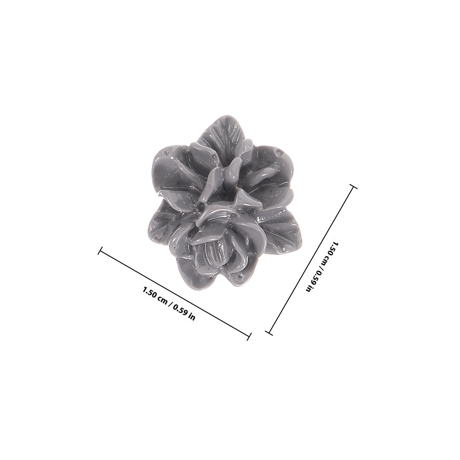 10Pcs Gardenia Flower Resin Ch - مراجعة Resin Art Earrings Kit وسعره