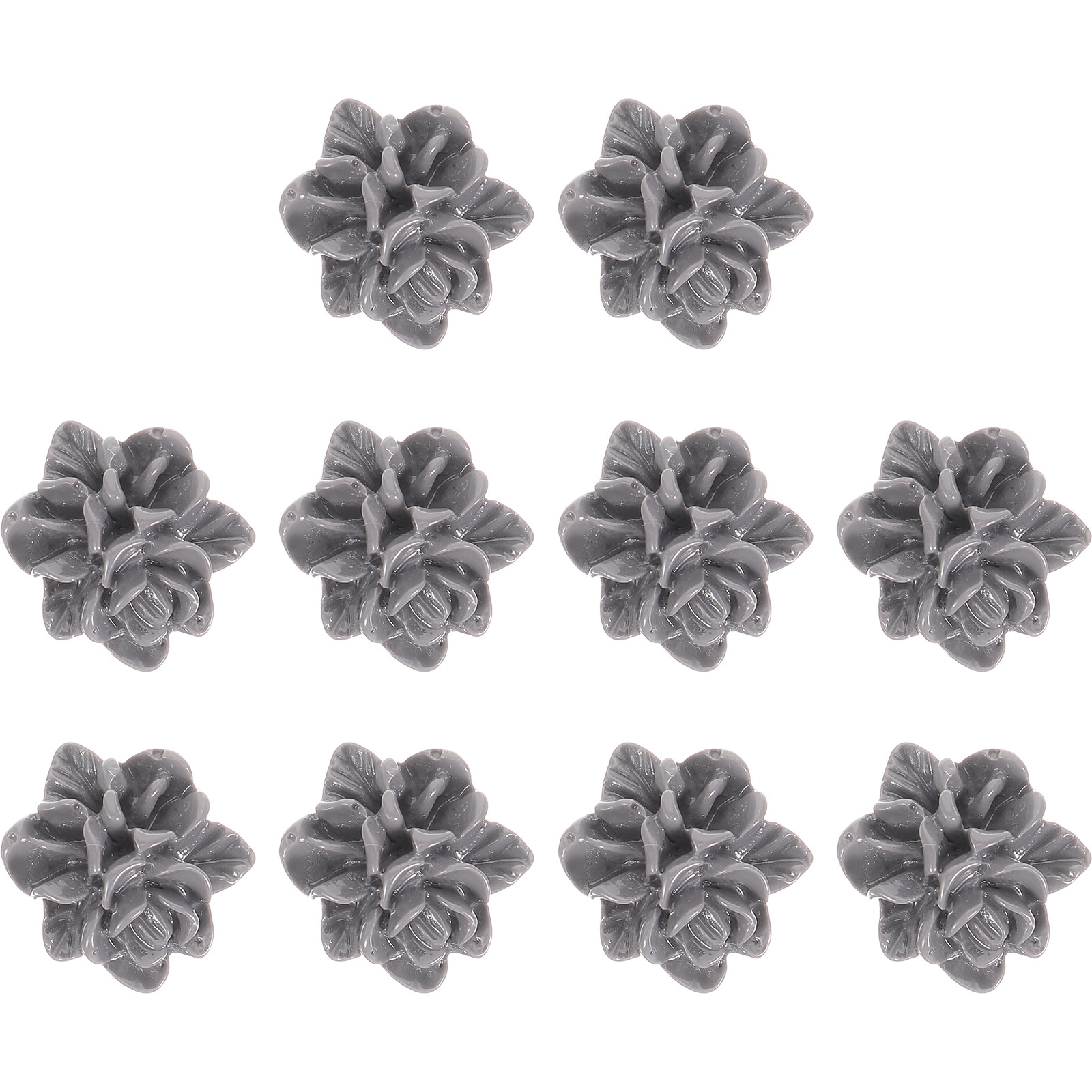 10Pcs Gardenia Flower Resin Ch - مراجعة Resin Art Earrings Kit وسعره