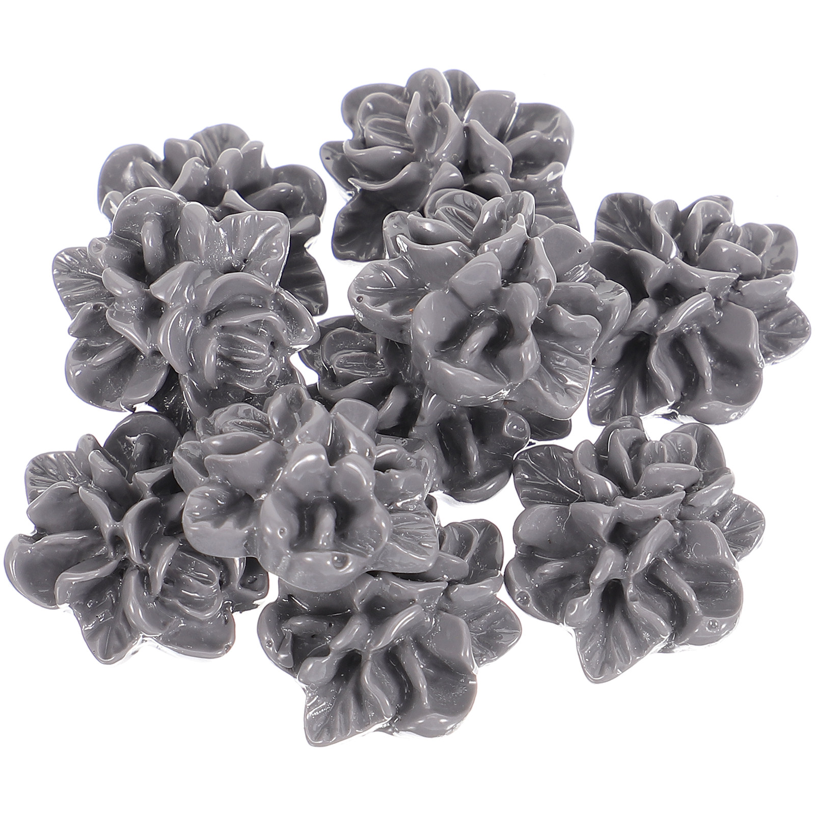 10Pcs Gardenia Flower Resin Ch - مراجعة Resin Art Earrings Kit وسعره