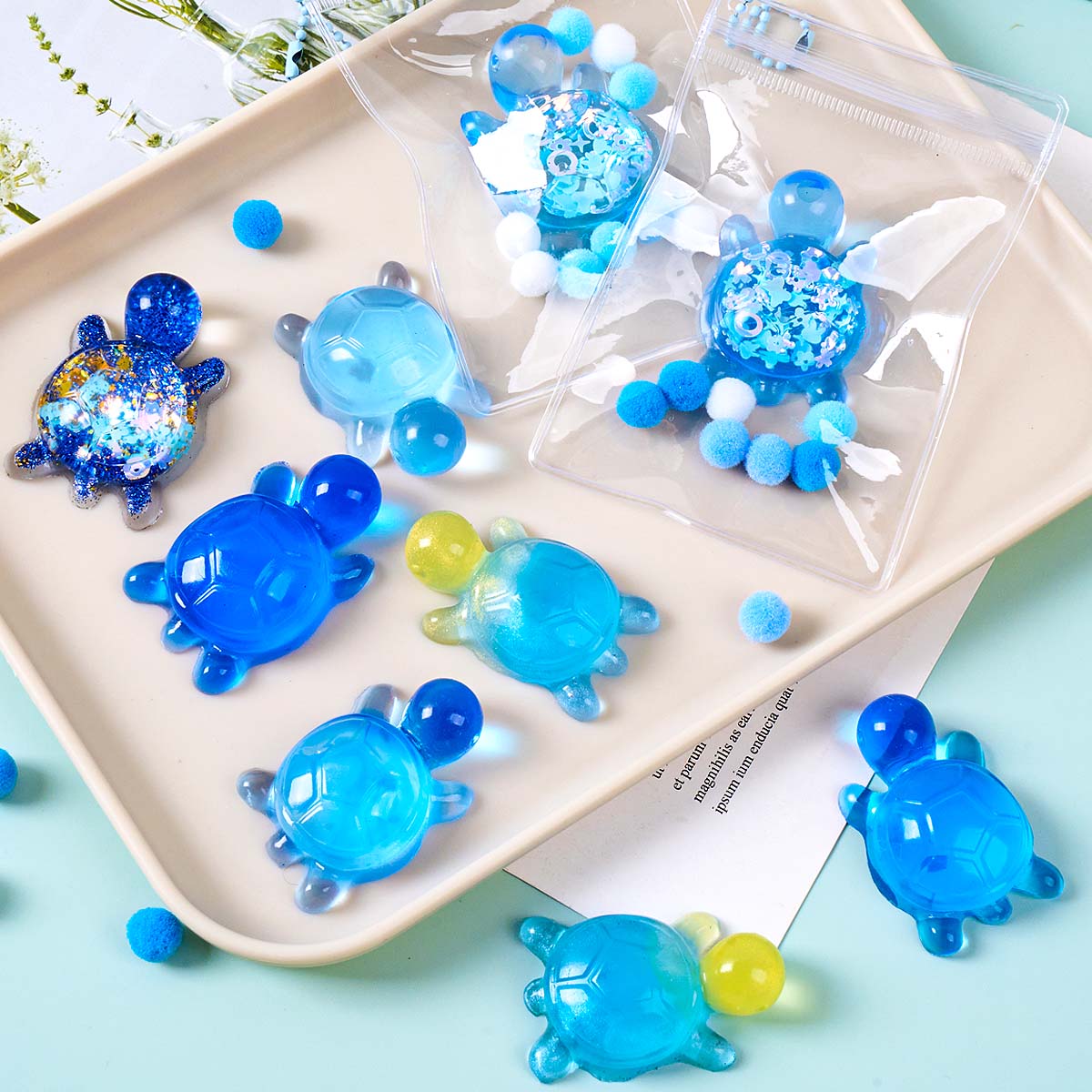 Taba Squishy Kit 50ml Epoxy Re - مراجعة Epoxy Resin Ab وسعره