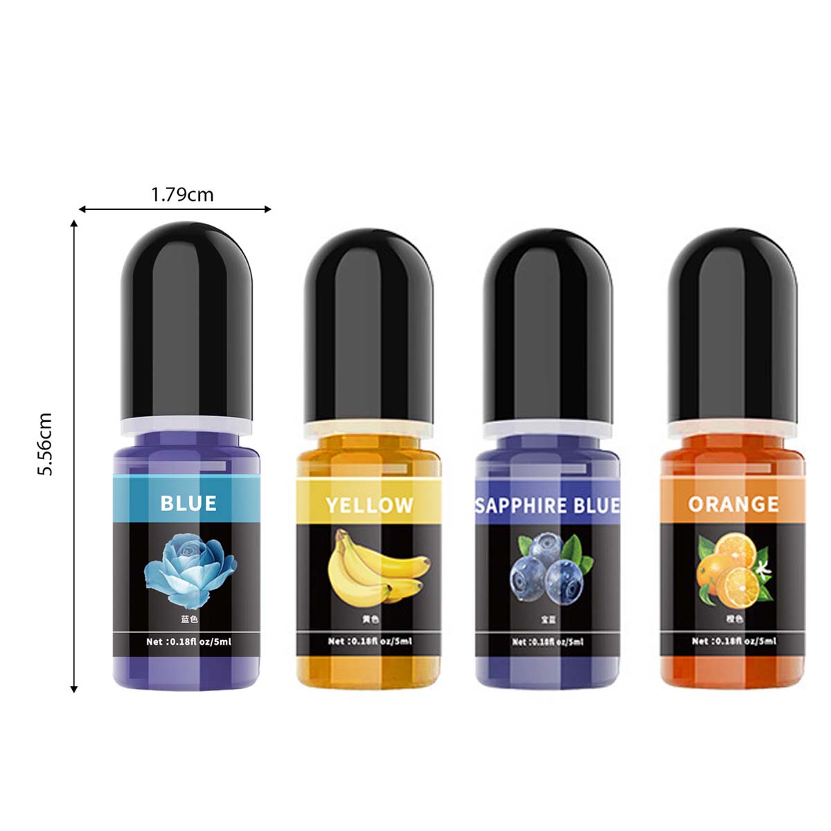 5ml/Bottle Epoxy Resin Pigment - مراجعة Resin Art Bottle وسعره