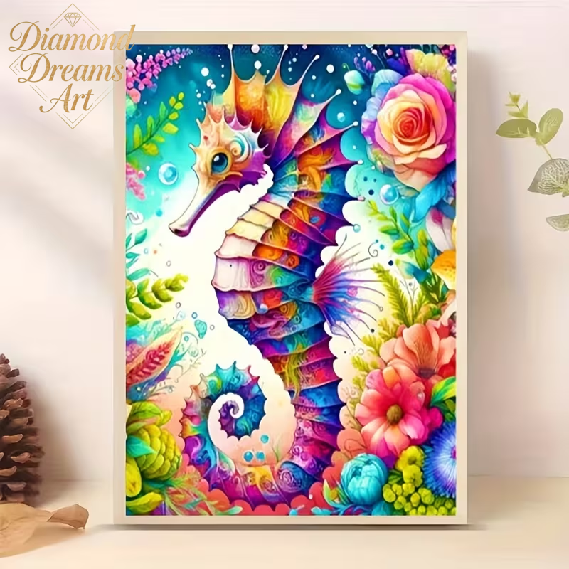 Frameless,5D DIY Diamond Paint - مراجعة Resin Art For Beginners وسعره