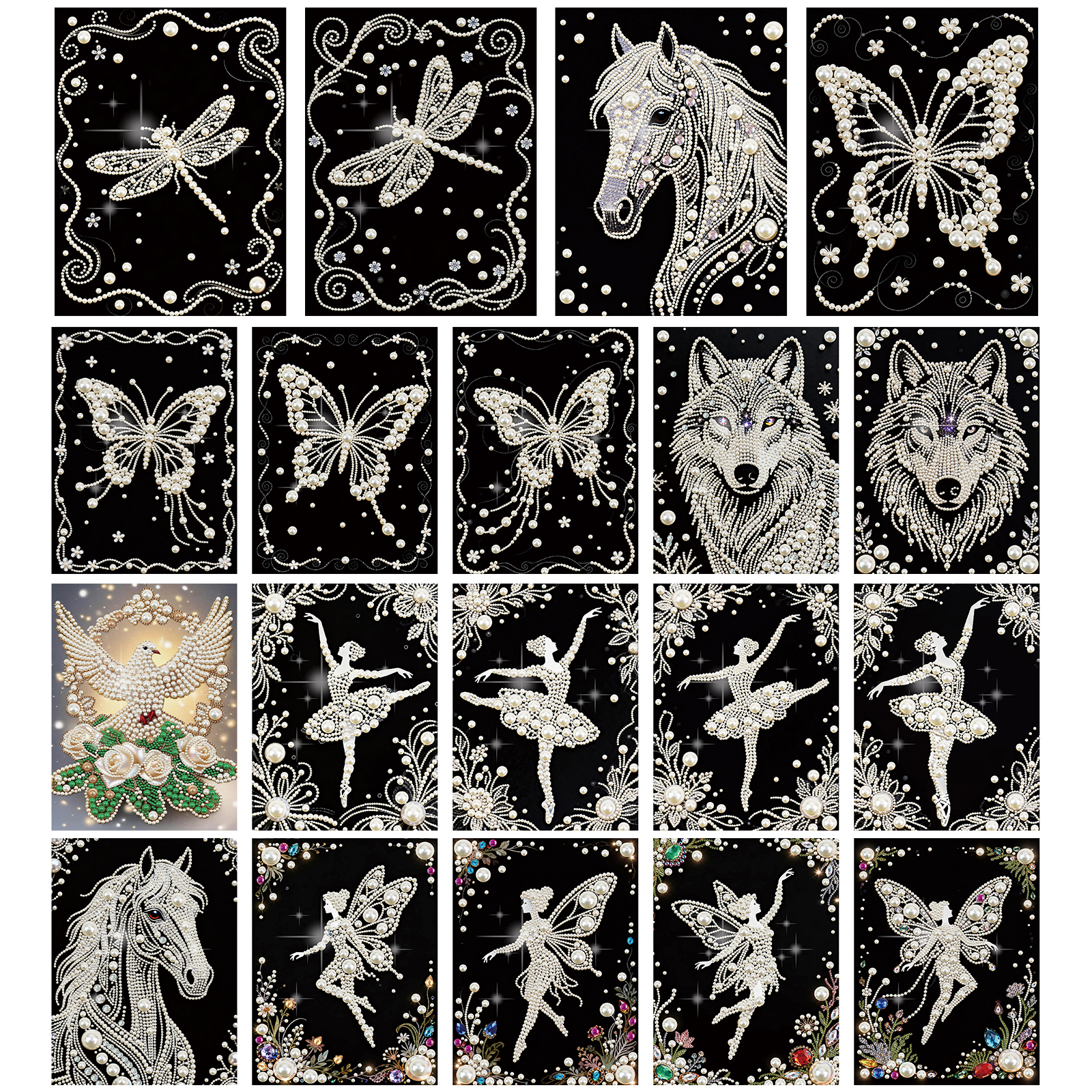 DIY Pearl Painting Art Kits fo - مراجعة Resin Art Kits For Adults وسعره