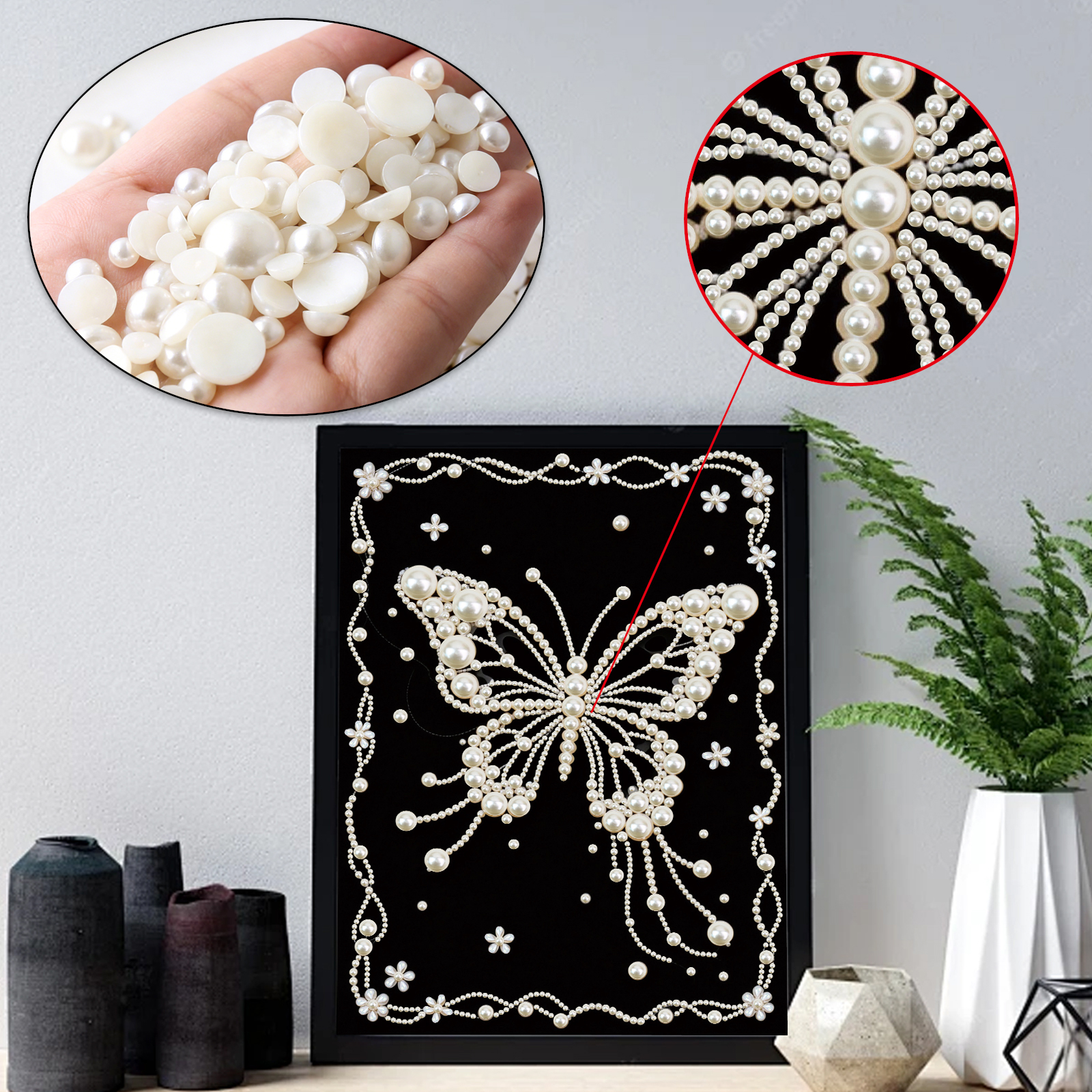 DIY Pearl Painting Art Kits fo - مراجعة Resin Art Kits For Adults وسعره