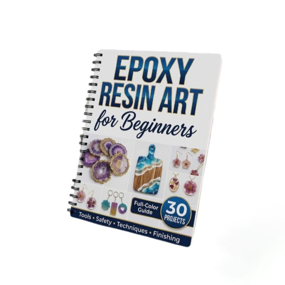 Step-by-Step Epoxy Resin Art H - مراجعة Resin Art Tutorial وسعره