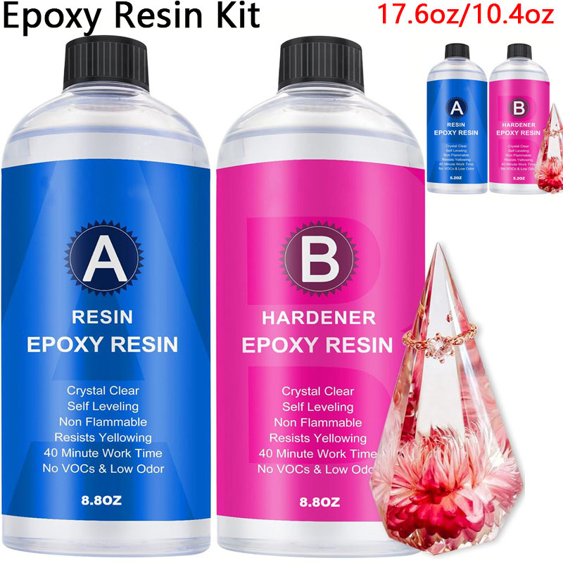 17.6oz/10.4oz Clear Epoxy Resi - مراجعة Epoxy Resin Ab وسعره