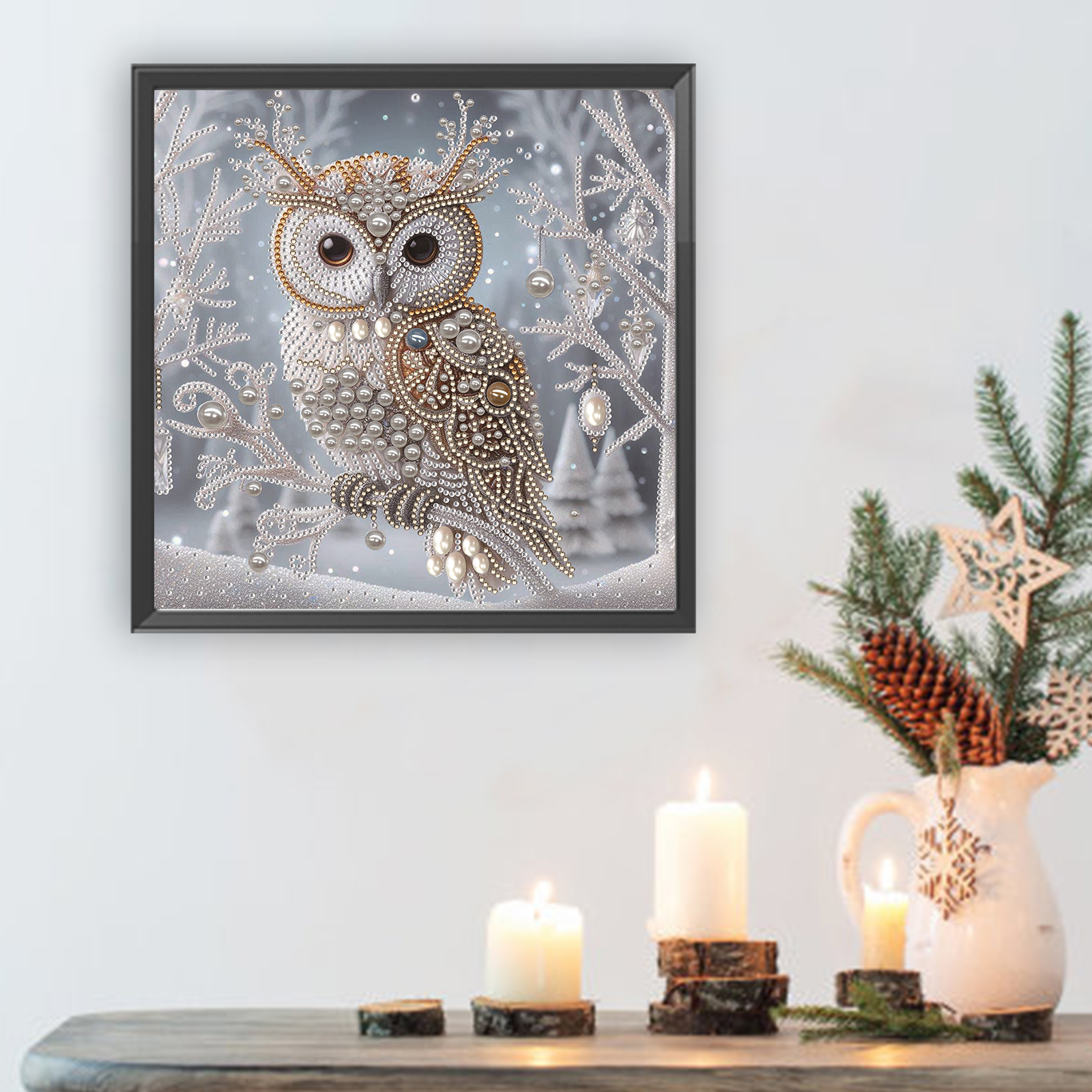 Owl Special Shaped 5D DIY Part - مراجعة Resin Art Kits For Adults وسعره