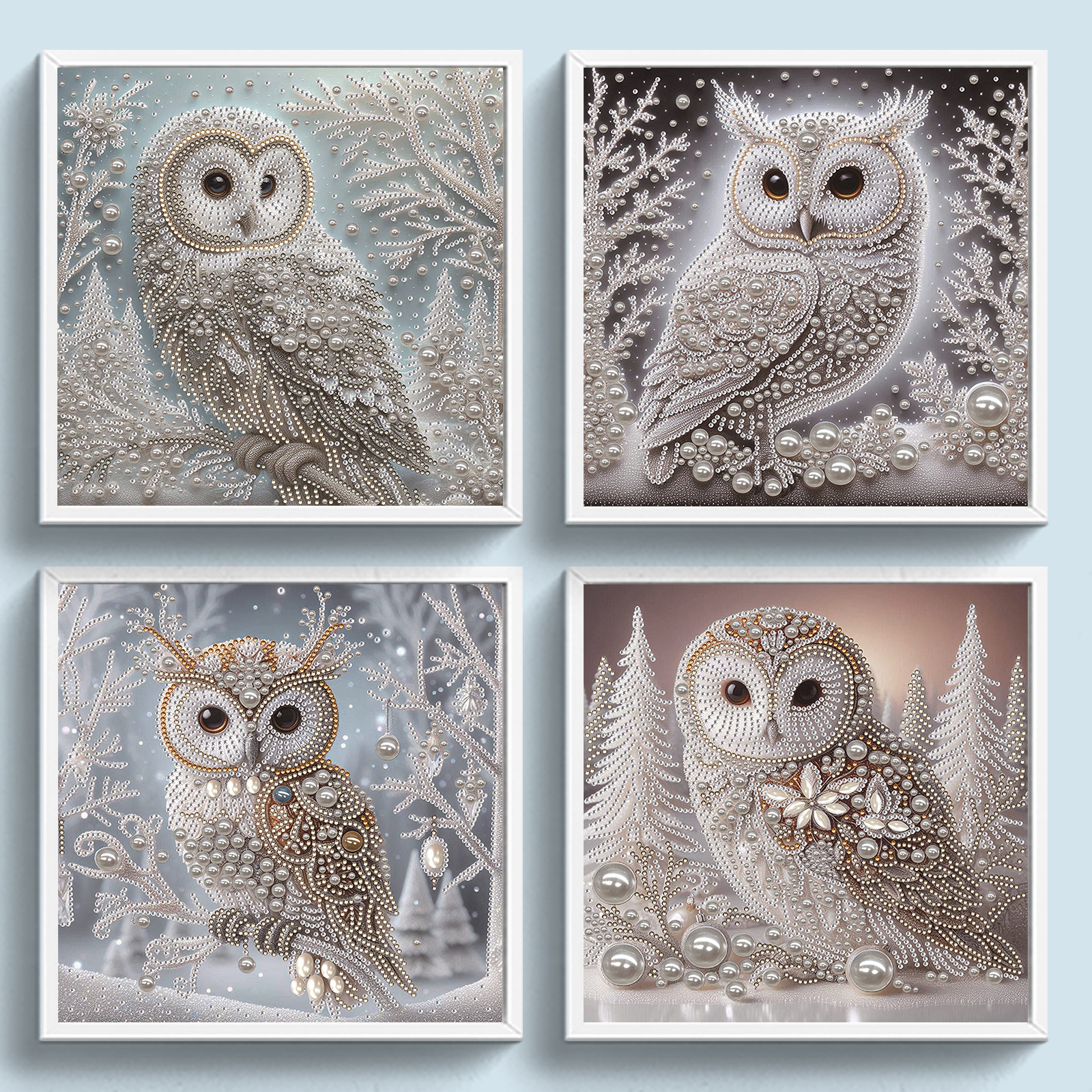 Owl Special Shaped 5D DIY Part - مراجعة Resin Art Kits For Adults وسعره